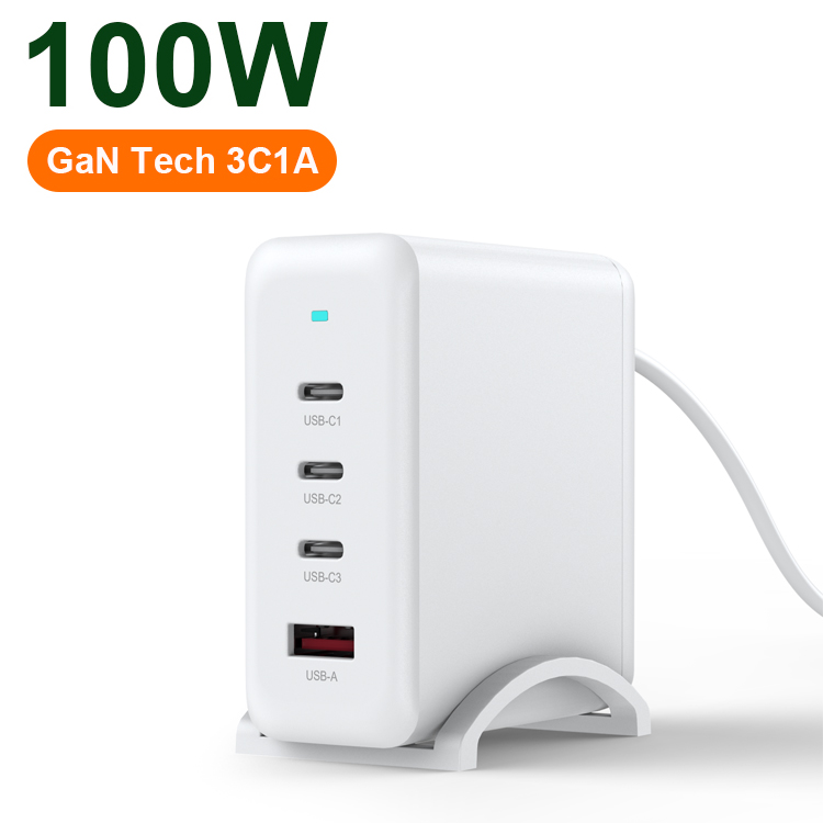 100W GaN Charger 3C1A - copy - copy - copy