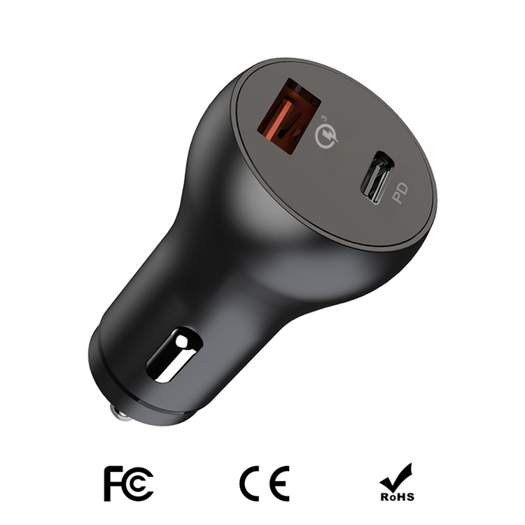 QC+PD 36W Car Charger
