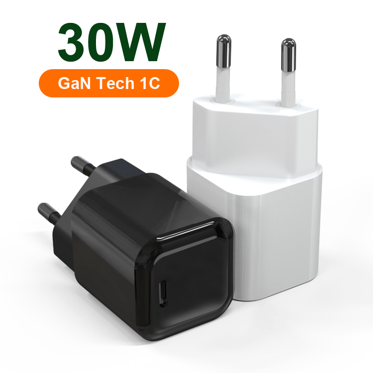 GaN 30W Mini USB C Fast Charger 