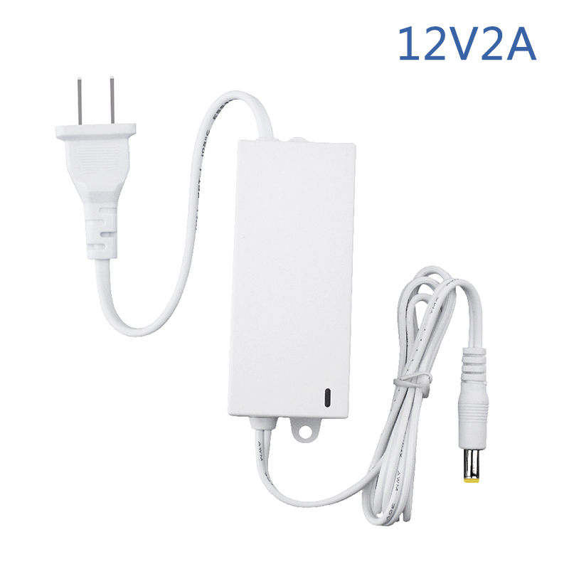 12V 1A power adapter-dual outlet cable