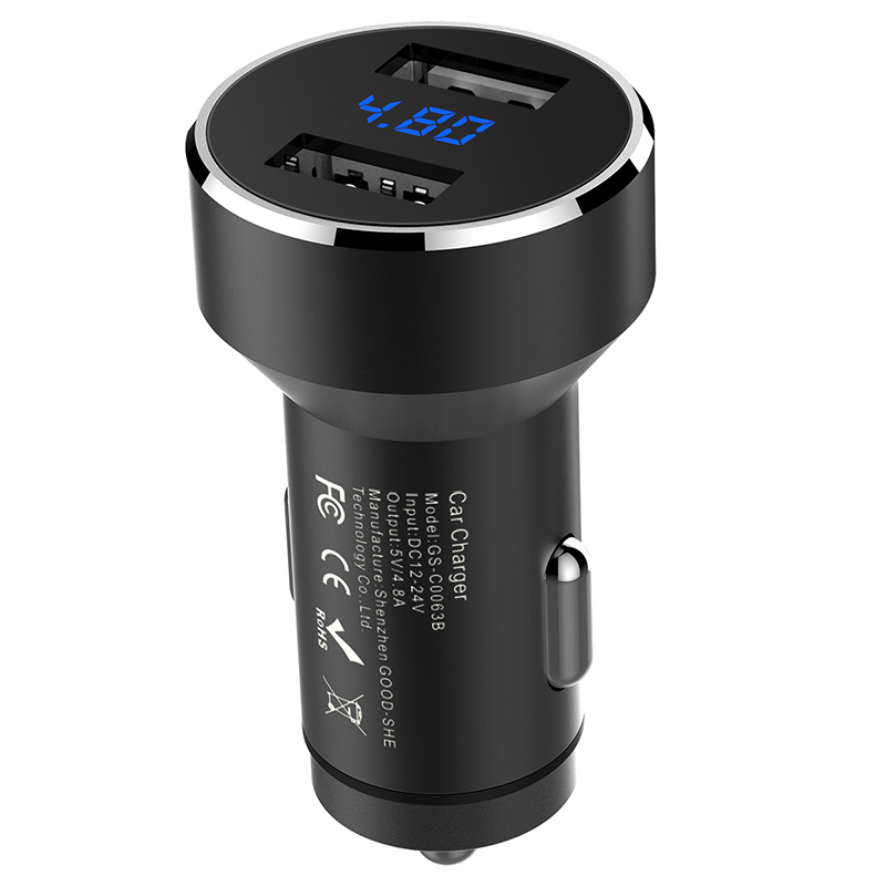 5V4.8A Dual USB Car Charger