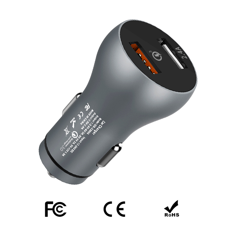 5V2.4A Dual USB Car Charger