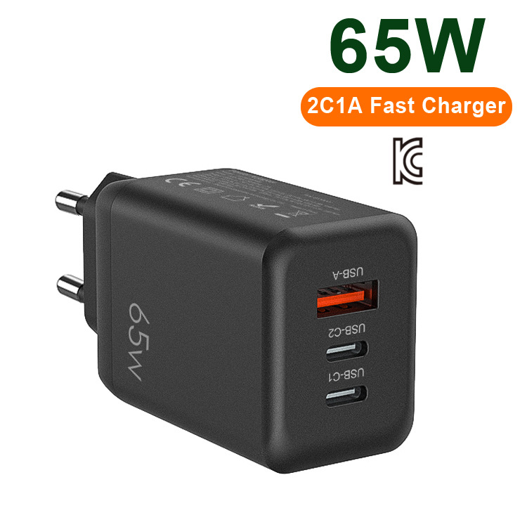 65W Gan Charger 2C 1USB 